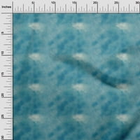 Onuone baršunaste plave tkanine apstraktno dim šivaći materijal tiskana tkanina sa dvorištem široko