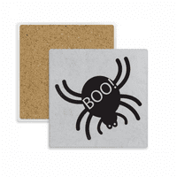 Halloween Black Spider Kvadratni podložni nosač mat nosača