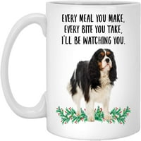 Smiješan bokser Puppy Crveni pokloni za ženska majka 'dan Svaki obrok koji činete svaki zalogaj koji uzimate keramičku čašu od kave od kave