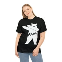 Dabbing Papa Bear Unise Graphic Tee majica