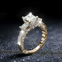 ZTTD Diamond Ring Popularni izvrsni prsten jednostavan modni nakit Popularni dodaci - Veličina 5 ~ 11