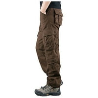 CLlios muns teretni pantalone plus veličina Više džepova hlače Radne vojne pantalone koji rade jogger