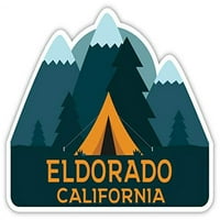 Eldorado California Suvenir Vinyl naljepnica naljepnica Kamp TENT dizajn