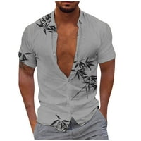 Strunđati muške ljetne kratke vitke modne prozračne muške majice muške majice