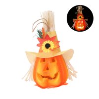 Halloween Jack-O-Lantern Halloween Dekoracije Ghost Festival Ornament Ornament za hlađenje za halloween Dekoracija Stol, Noć vještica, Prozor, Poklon kutija, poklon 3.5 * 7.1in