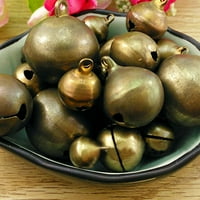 Kultura Vintage Brončani metalni božićni jingle zvona Charms za festival DIY ukras