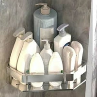 Warkul pucketi za tuš kabine za tuš kabinu za skladištenje - prikladan zidni dizajn - idealan za šampon i gel za tuširanje - kupatilo ugaona polica
