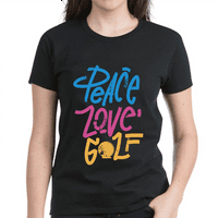 LASTFOR WONGE Ljetna majica mir Love Golf pismo kratkih rukava majica