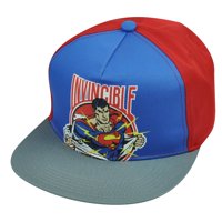 Superman nepobjediv ravni račun Snapback Super Hero Cartoon Hat Cap DC Conmics Book
