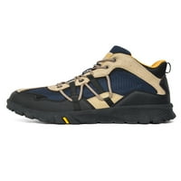 Oucaili muške tenisice čipke za planinarske čizme prozračne šetnje cipele lagano sport trekking cipele kampiranje kaki plave boje 8