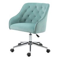 Okretna kancelarijska stolica Velvet tufted Tapacirana stolica sa metalnom bazom 360? Okretna visina Podesiva fotelja Akcenta akcent za dnevnu sobu Kućni ured