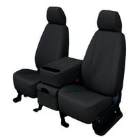 Kašike Caltrend Front FAU kožne poklopce sjedala za 2012 - Nissan NV - NS277-01L Crni umetci i obrezivanje