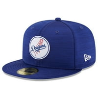 Muški novi Era Royal Los Angeles Dodgers Clubhouse 59fifty ugrađeni šešir