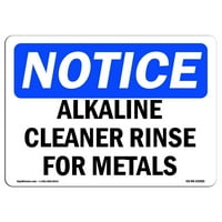 Napomena za otkaz - alkalno sredstvo za čišćenje za metale