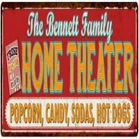 Porodični kućni kazalište Bennett potpisuje poklon metalni filmovi Dekor 206180100078