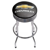 Chevrolet rebrastina 29 okretna barska stolica, ukupno: 29 H 20.75 W 20.75 D, podesiva visina: ne