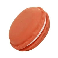 Dezsed Mini Macarons Organizator Skladištenje Bo slušalice SD kartice za nošenje torbice na narančastoj boji