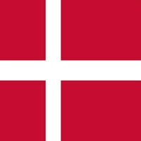 Kućne udobnosti - Zastava Danske - živopisno laminirani plakat za laminirani plakat od laminiranog plakata sa svijetlim bojama