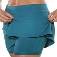 Bomotoo dame teretana Workout Sportski suknji Obične ljetne suknje za golf vježbanje trbušnjaka suknja sa džepovima