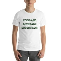Neodređeni pokloni s Camo Hrana i piće Supervizor kratkog rukava pamučna majica