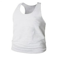 Abtel muns mišićne majice bez rukava ljetni vrhovi Slim Fit tenk muške udobne donje kotrijete bijele xl
