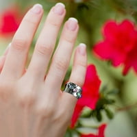 Vintage Gemstone Rings ženska prstena moda umetnula dijamantna prstena ličnosti ženski prsten nakit za angažovanje prstena
