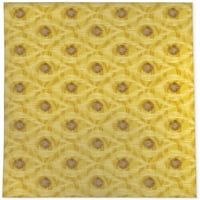 Žuti vanjski tepih Kavka dizajna