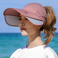 Miyuadkai Sun Hats sunčani šešir Lady Hat trčanje Sunce Sunce Big Sun Bike Baseball Caps Pribor lubenica crvena