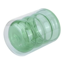 Staklena krigla, dvoslojna ukrasna 200ml pitka čaša mala veličina Anti-Scald sa filtrom za hladna pića žuta, plava, zelena