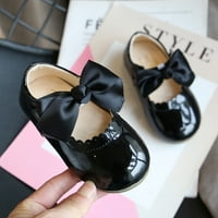 Djevojke Toddlere cipele Čvrsta boja Bowknot Mekani jedini Mary Jane cipele princeze Sandale cipele za djevojku veličine 19; 12- m