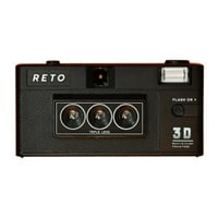 3D filmska kamera + Illford HP plus crno-bijeli ekspozicija za ispis + krpa