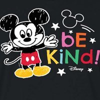 Disney - Mickey Mouse - Budite ljubazni - Juniori obrezana pamučna majica