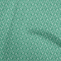 Onuone pamuk poplin more zelena tkanina azijska blok haljina materijala materijala za ispis tkanina sa dvorištem široko
