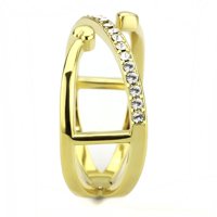 Zlatni ženski prsten pasijans 316L nehrđajući čelik Anillo boja oro para mujer acero inoksidable