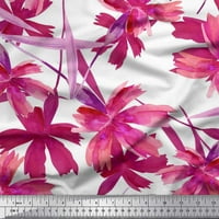 Soimoi pamučna kambrična tkaninska tkanina odlazi i divlji cvijet od tiskanog tkanine širom