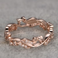 Bazyrey Novi dolasci ženske prstenove moda lvy napušta dijamantne prsten za vjenčanje za žene nakit zlato