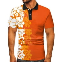 Muške polo majice kratki rukav ležerni ljetni proključak od tiskanih majica za teniske majice Multi-color s, m, l, xl, xxl