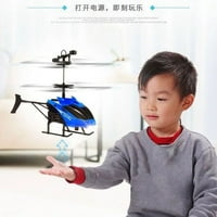 Mini RC infraed indukcijski avioni za helikopter treperi svijetlo igračke igračke za odrasle i djecu