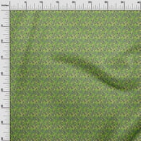 Onuone pamučna svila zelena tkanina Batik šivaće tkanina od dvorišta tiskana DIY odjeća šivača širine