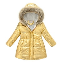 Dječji jakne za djecu Baby Kids Girls Zimska gusta topla kapuljača s kaputama od kaputa za odjeću odjeća