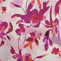 Onuone pamuk fle Fuschia ružičasta tkanina apstraktna mastila tekstura šivaći zanatske projekte Tkanini otisci na širokoj dvorištu