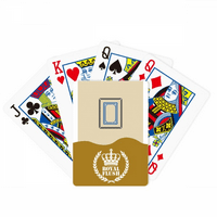 Bijele mahjong pločice uzorak kraljevske igre poker igračke kartice