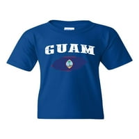Normalno je dosadno - majice za velike dječake i vrhovi tenkova, do velikih dječaka - Guam zastava