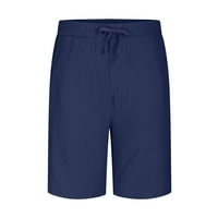 Atletski kratke hlače za muškarce Ležerne prilike, čvrsti džep elastični struk ravne polovine Hlače hlače Sportske hlače Male