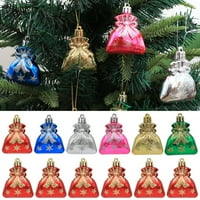 Kiskick božićni poklon torba Viseći ukrasi: božićni drv Privjesak dekor za božićni prozor Kućni ukras i odmor veselja