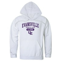 University of Evansville Purple Aces Alumni Fleece Hoodie Dukseri Bijeli XX-Veliki