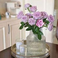 Staklena cvijeća vaza stol stolom staklena staklena vaza ukrasna hidroponska stakla cvjetna vaza