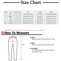 Joga hlače za žene visoke struk Work Hlače Tummy Control Bootcut Way Stretch radne pantalone za žene