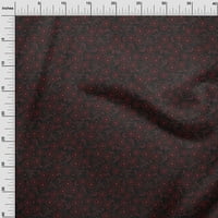 Onuone pamuk poplin crvena tkanina cvjetna haljina materijal tkanina za ispis tkanina sa dvorištem širom