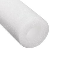 Uxcell Foam Tube 3. Ft dužina 0.98in ID 1,77In od šuplje polietilen bijeli paket